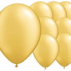 Lateks balon - zlatna