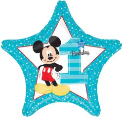 Folijski balon - Mickey mouse 1st birthday