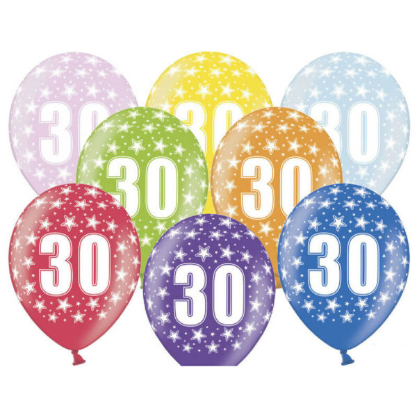 Lateks balon sa tiskom - broj 30
