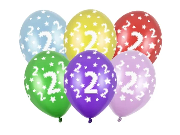 Lateks balon sa tiskom - broj 2
