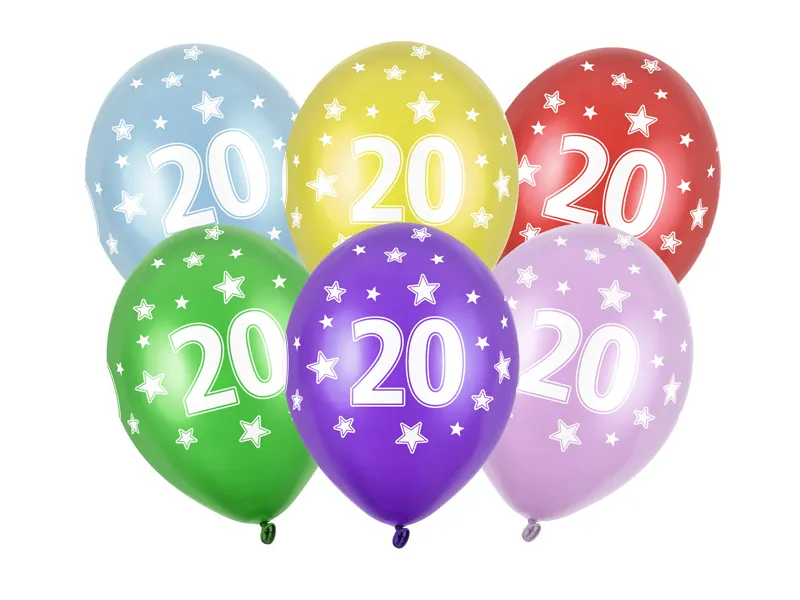 Lateks balon sa tiskom - broj 20