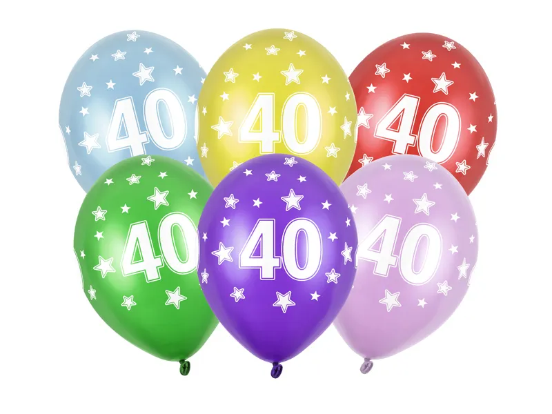 Lateks balon sa tiskom - broj 40