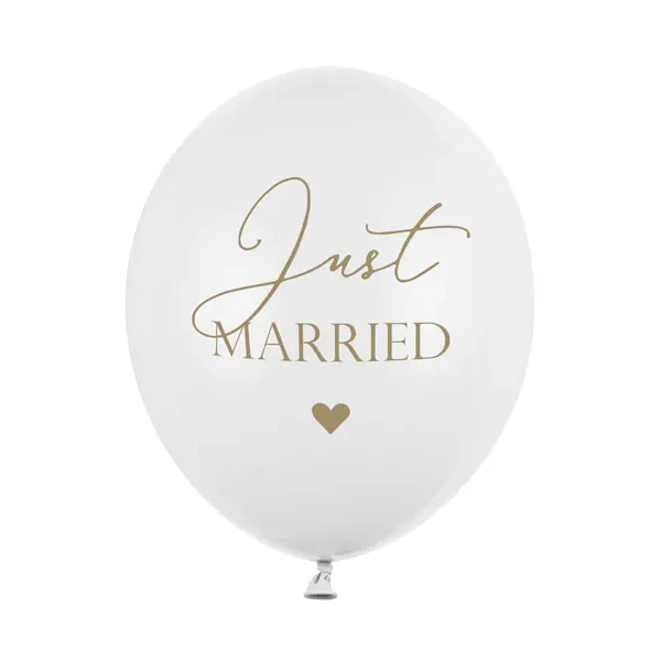 Latex balon sa tiskom - Just married