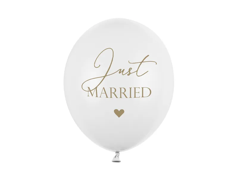 Latex balon sa tiskom - Just married