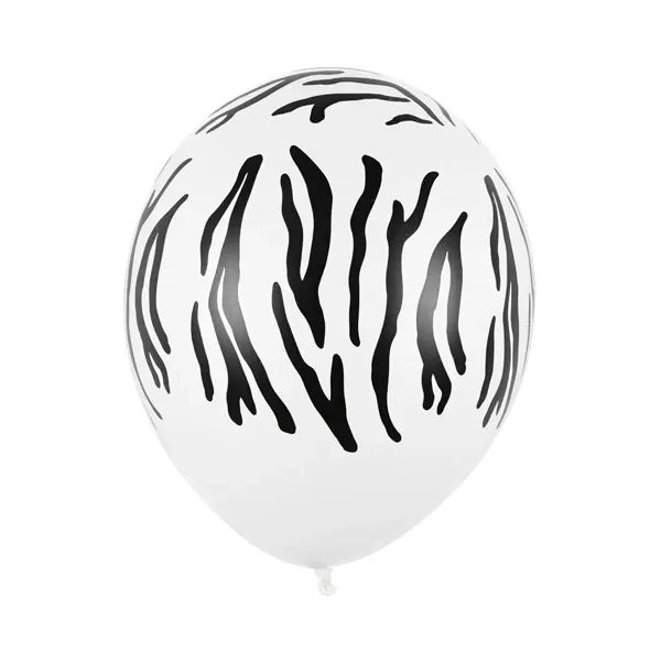 Latex balon sa tiskom - Zebra