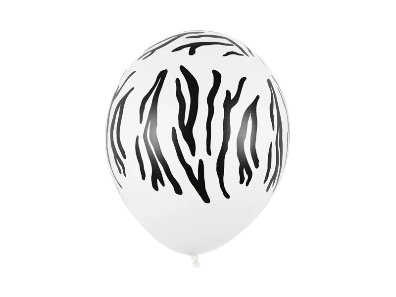 Latex balon sa tiskom - Zebra