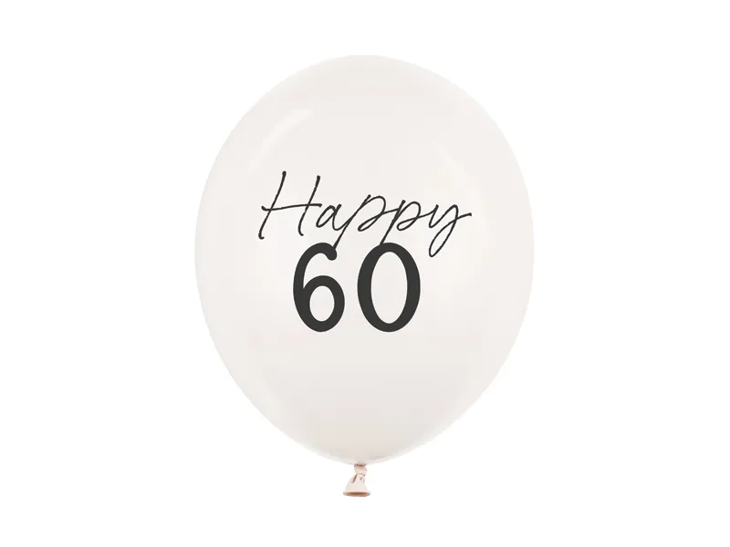 Latex balon sa tiskom - Happy 60