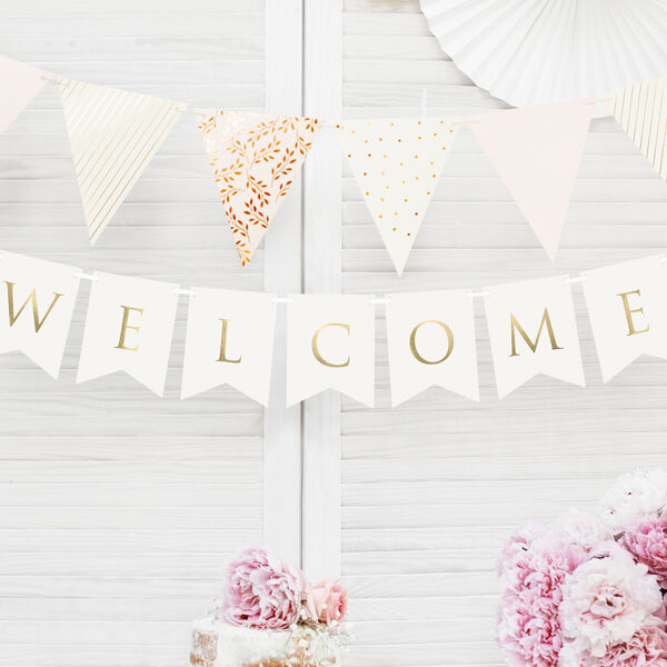 Natpis Welcome
