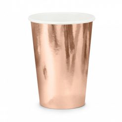 Papirnate čaše - Rosegold