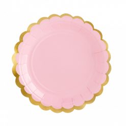 Papirnati tanjuri - Roza