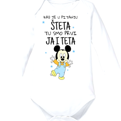 Dječji bodići sa tiskom