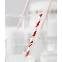 Alternative view of Papirnate slamke - crvene pruge