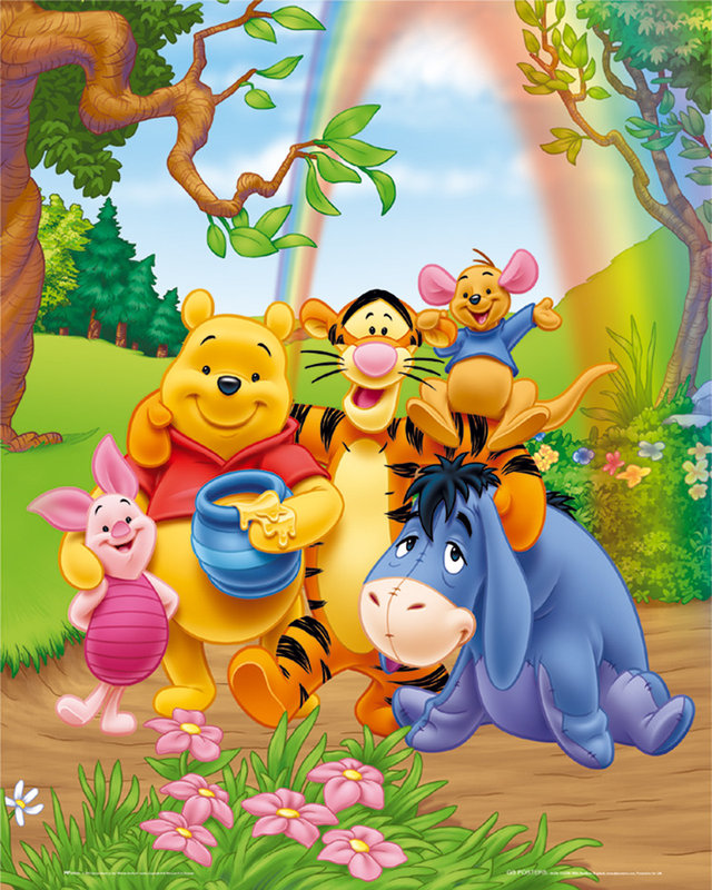 Jestiva pokrivka Winnie Pooh