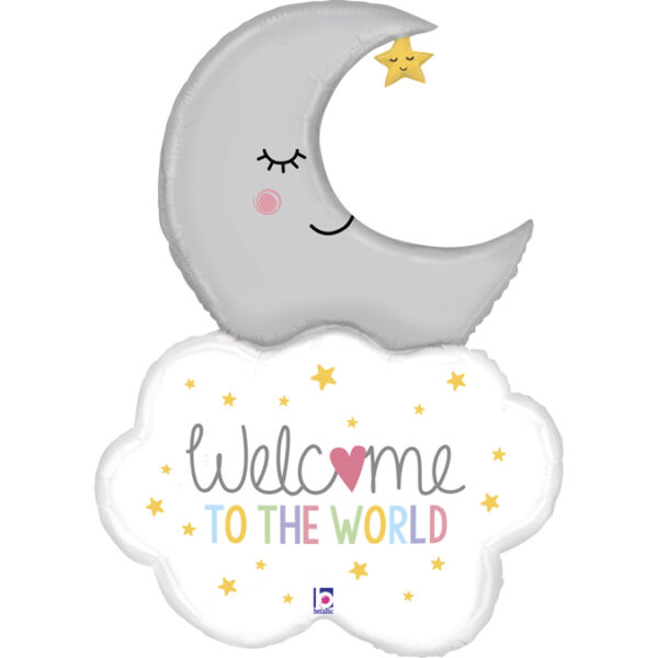 Folijski balon - Mjesec welcome to the world