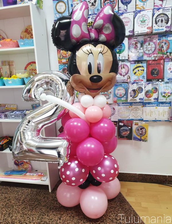 Minnie Mouse dekoracija sa brojem
