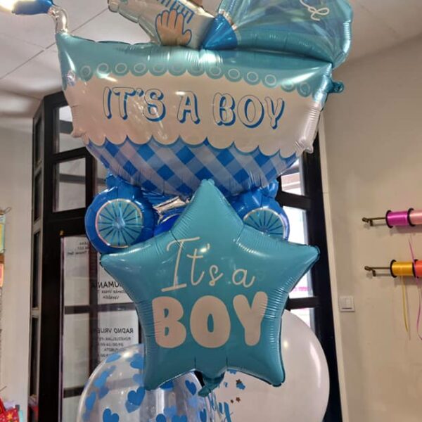It's a boy set balona sa helijem