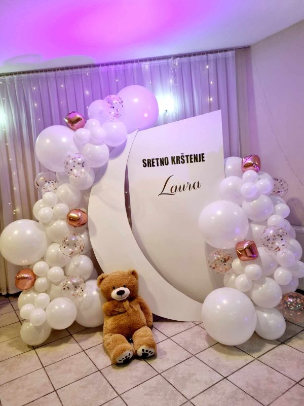Balonska dekoracija mjesec