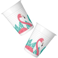 Plastične čaše Flamingo