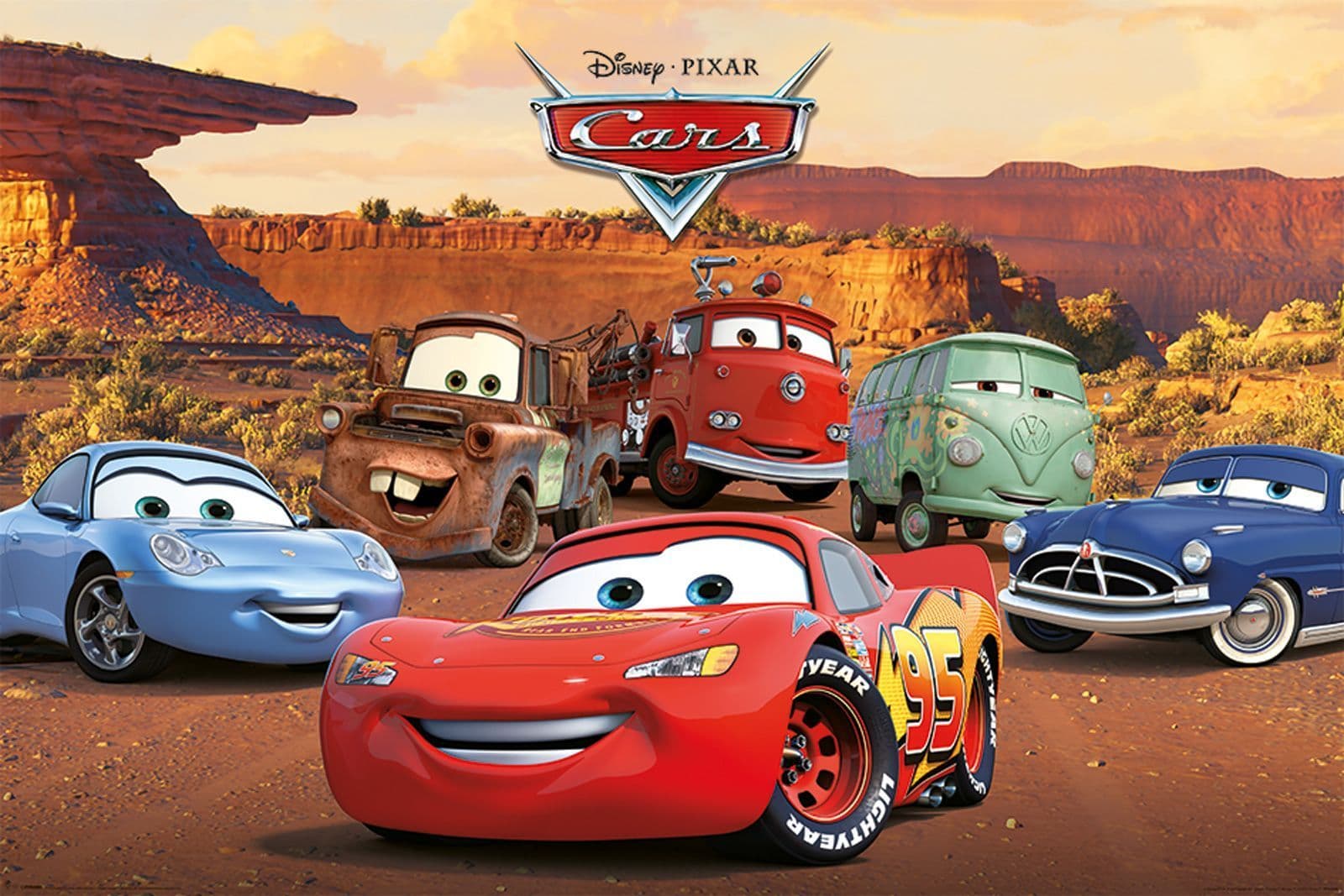 Jestiva pokrivka Cars