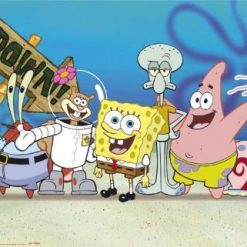 Jestiva pokrivka Spužva bob