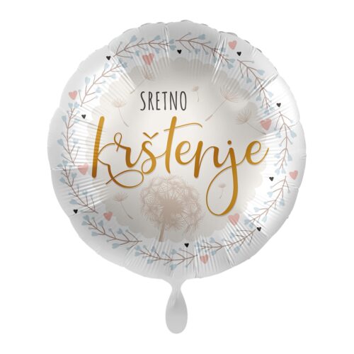 Folijski balon - Sretno krštenje