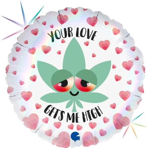 Folijski balon - Your love gets me high
