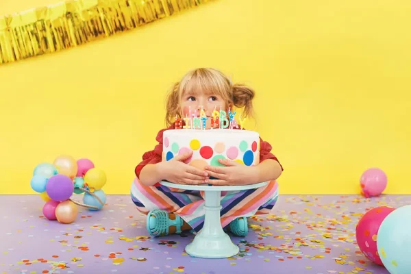 Svjećice happy birthday - šarene