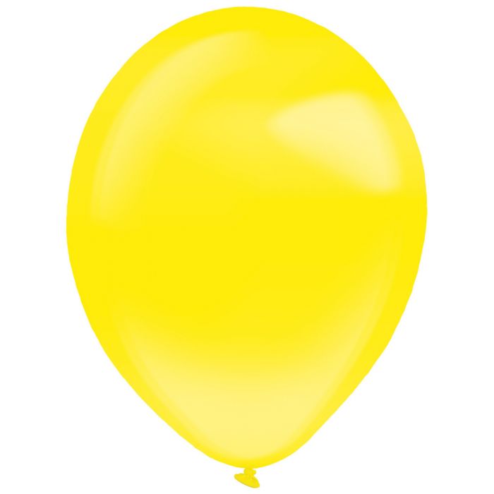 Lateks balon pastel - Žuta