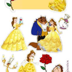 Jestiva slika za izrezivanje Ljepotica i zvijer