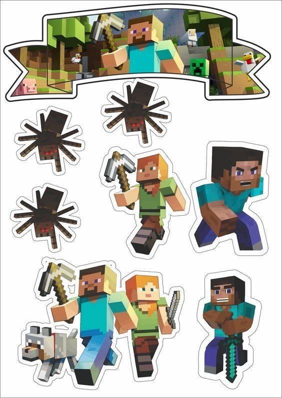 Jestiva slika za izrezivanje Minecraft