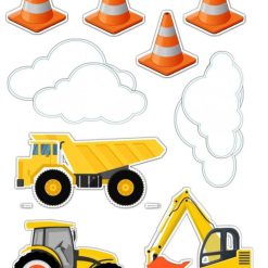 Jestiva slika za izrezivanje Bageri