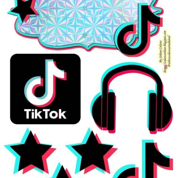 Jestiva slika za izrezivanje TikTok