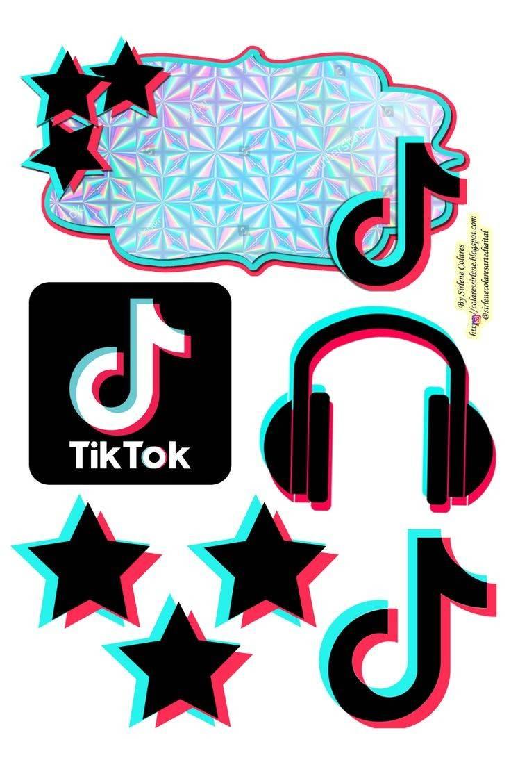 Jestiva slika za izrezivanje TikTok