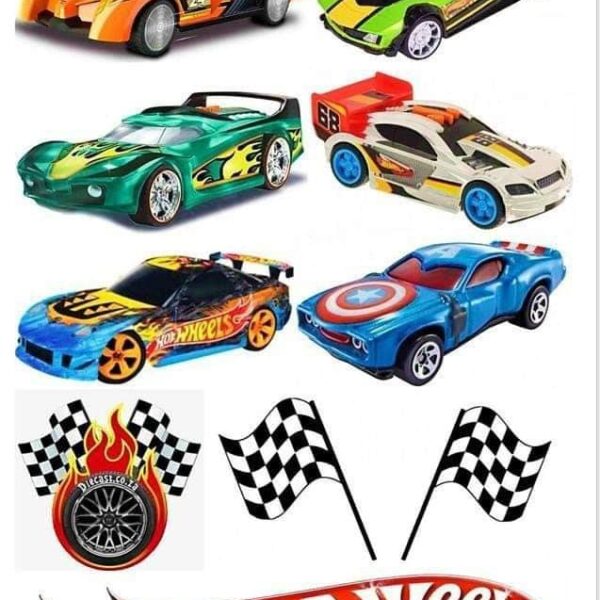 Jestiva slika za izrezivanje Hot Wheels