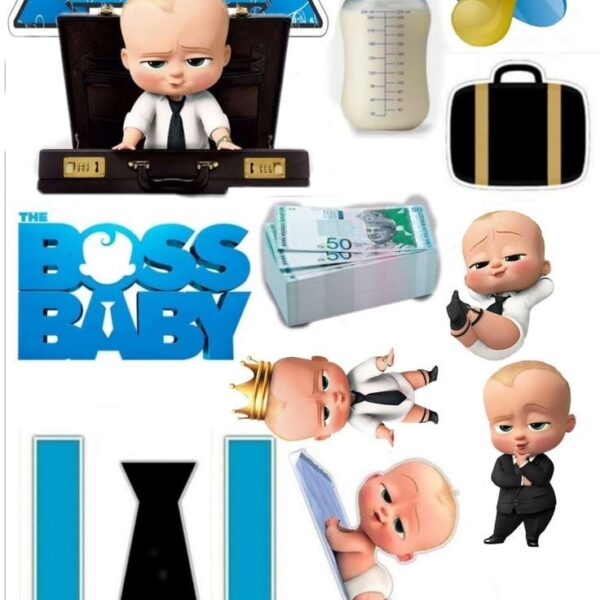 Jestiva slika za izrezivanje Baby boss