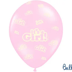 Latex balon sa tiskom - It's a girl