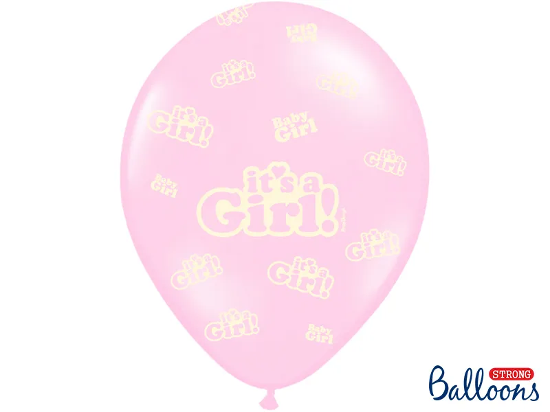 Latex balon sa tiskom - It's a girl
