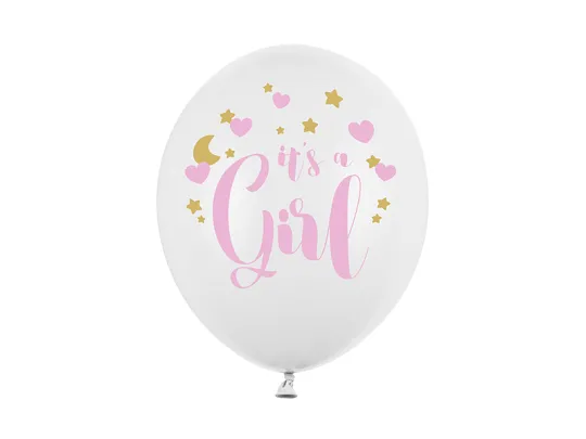 Latex balon sa tiskom - It's a girl