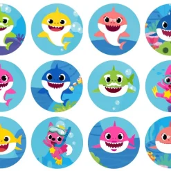 Jestiva slika za izrezivanje Baby shark