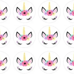 Jestiva slika za izrezivanje Jednorog