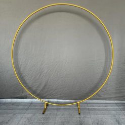 Metalni ring za balone 200 cm - ZLATNI