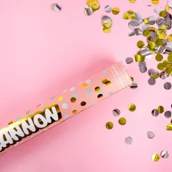 Top konfeta - Zlatno-srebrni kružići