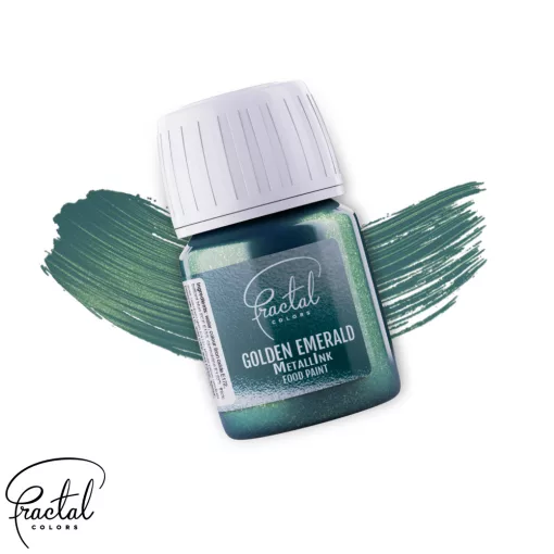 Fractal Metallink jestiva boja - GOLDEN EMERALD