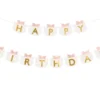 Natpis, banner happy birthday - maca