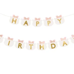 Natpis, banner happy birthday - maca