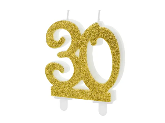 Svijeća za tortu broj 30