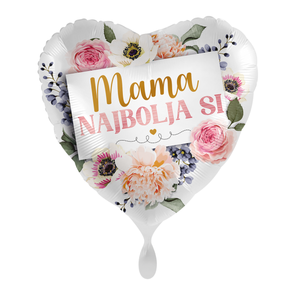 Folijski balon - Mama najbolja si