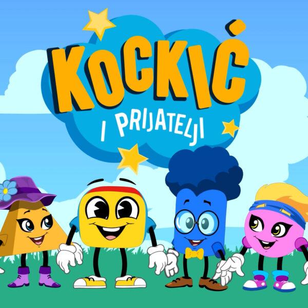 Jestiva pokrivka Kockić, Kockica i prijatelji