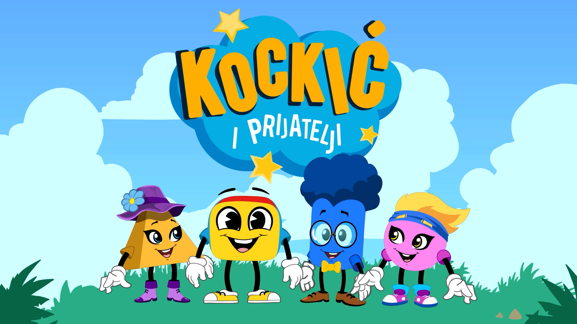 Jestiva pokrivka Kockić, Kockica i prijatelji