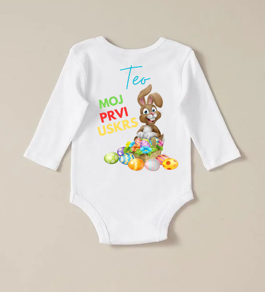 Body sa tiskom - Moj prvi Uskrs